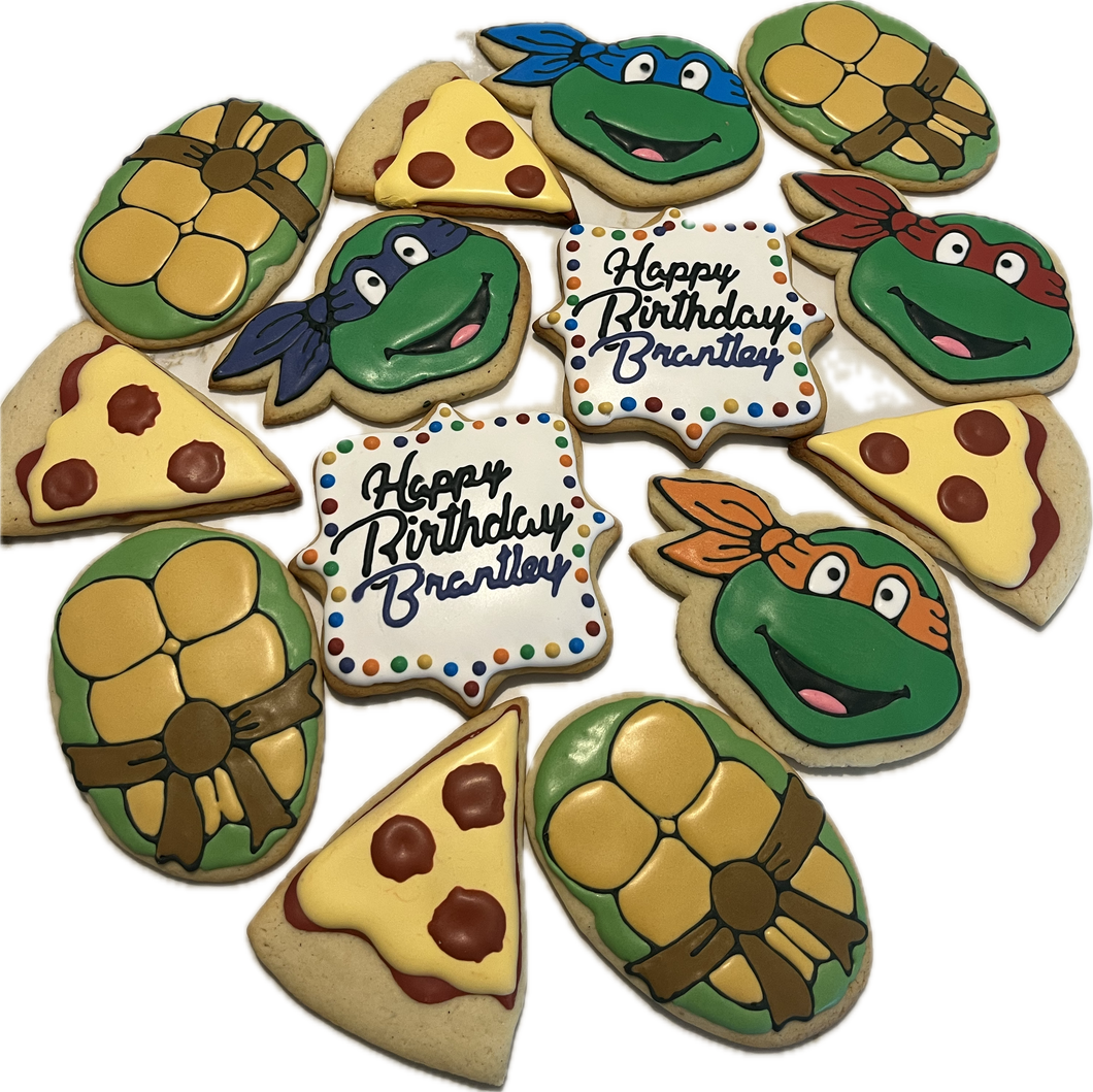 Mutant Ninja Turtle Cookies