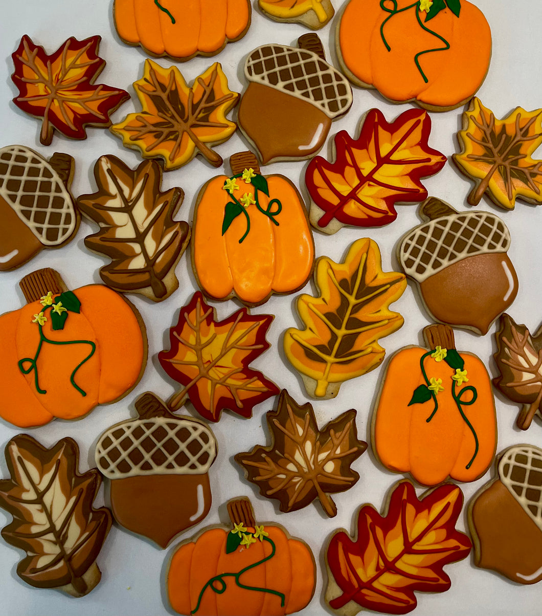 Autumn cookies